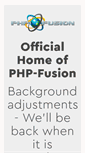 Mobile Screenshot of php-fusion.co.uk